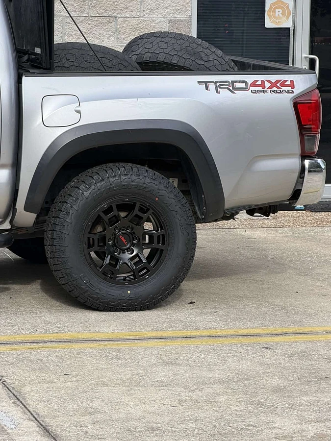 2022 Toyota Tacoma Replica Wheels 17" TRD Pro 302 Black Wheel
