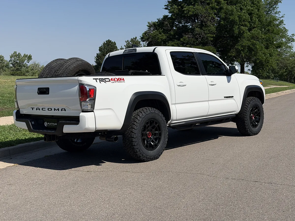2023 Toyota Tacoma Equipped with Replica Wheels 17" TRD Pro 302 Black