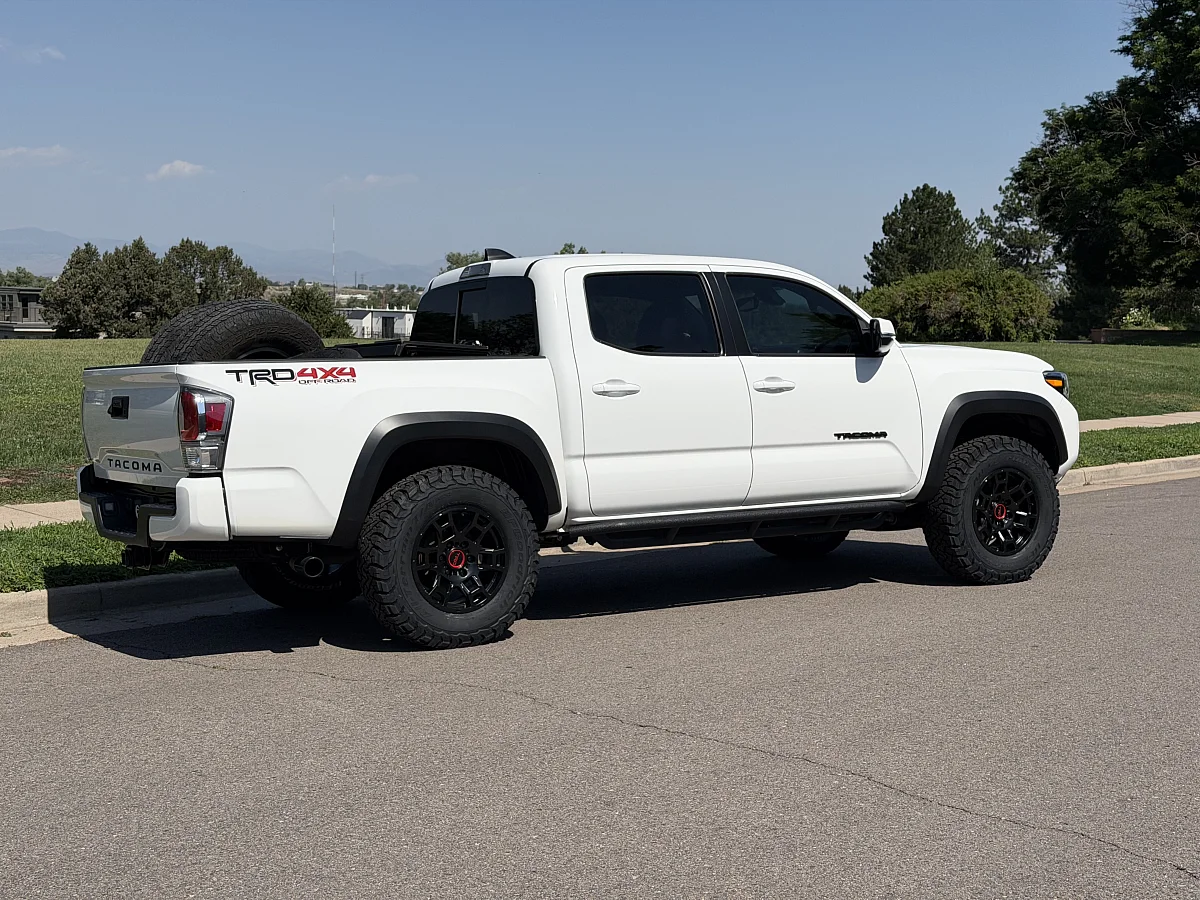 Replica Wheels 17" TRD Pro 302 Wheels in Black for 2023 Toyota Tacoma