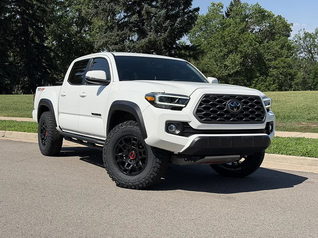 Replica Wheels Black 17" TRD Pro 302 Wheel on 2023 Toyota Tacoma