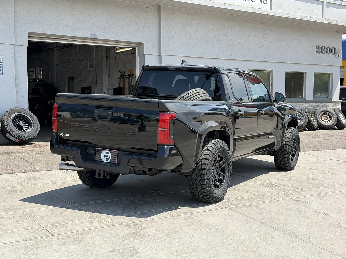 2024 Toyota Tacoma Equipped with Replica Wheels 17" TRD Pro 302 Black