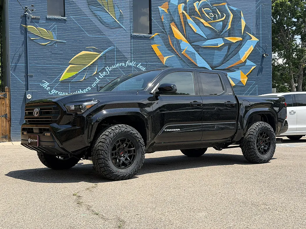 2024 Toyota Tacoma with Replica Wheels 17" TRD Pro 302 Black Wheels