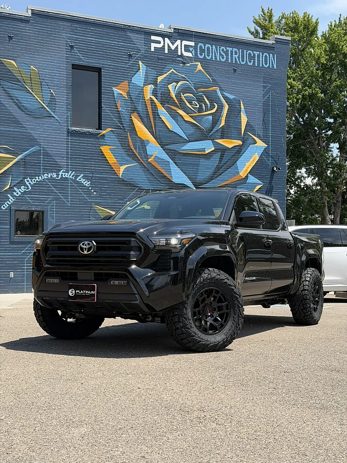 Replica Wheels Black 17" TRD Pro 302 Wheel on 2024 Toyota Tacoma