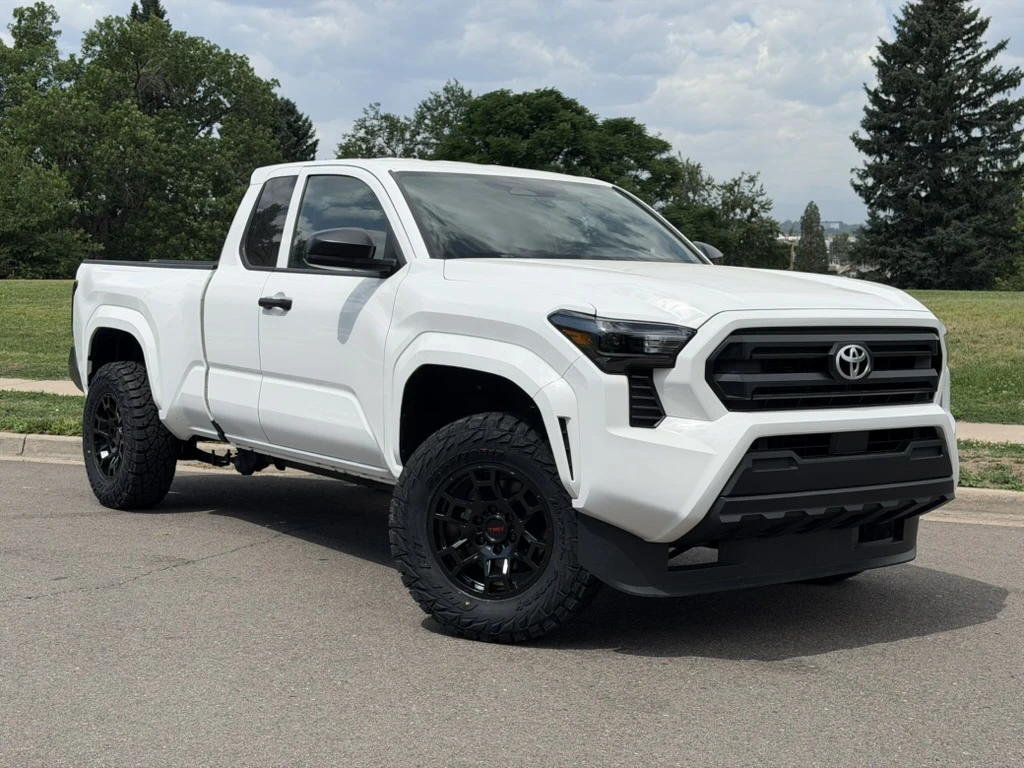 2025 Toyota Tacoma Equipped with Replica Wheels 17" TRD Pro 302 Black