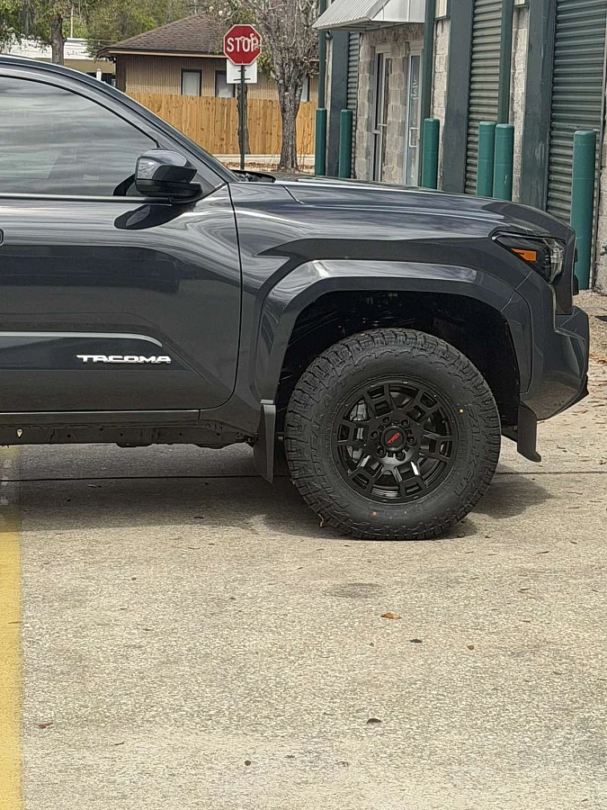 Replica Wheels 17" TRD Pro 302 Black on 2025 Toyota Tacoma
