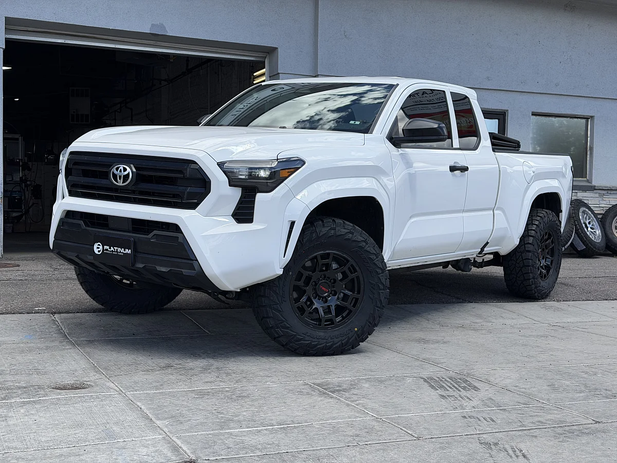 2025 Toyota Tacoma with Replica Wheels 17" TRD Pro 302 in Black