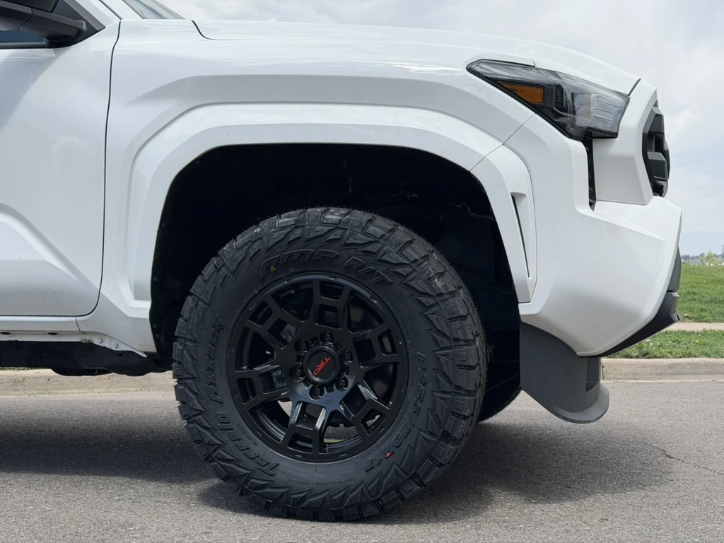 2025 Toyota Tacoma Running Replica Wheels 17" TRD Pro 302 Black