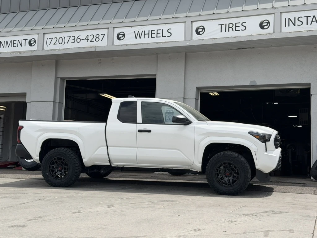 2025 Toyota Tacoma Replica Wheels 17" TRD Pro 302 Black Custom Wheels