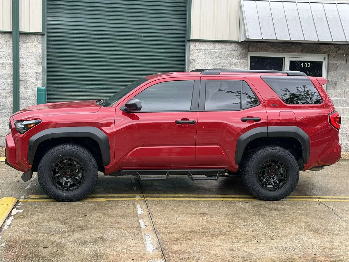 Replica Wheels 17" TRD Pro 302 Black Rim on 2026 Toyota 4Runner