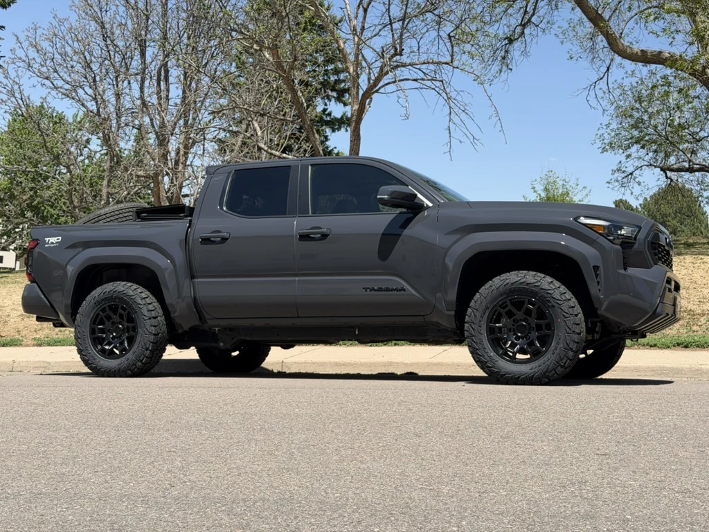 2026 Toyota Tacoma Equipped with Replica Wheels 17" TRD Pro 302 Black