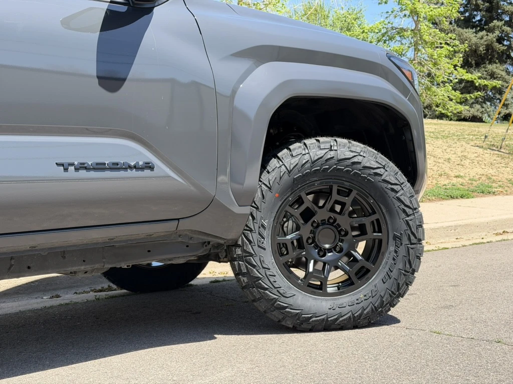 Replica Wheels 17" TRD Pro 302 Black Upgrade on 2026 Toyota Tacoma