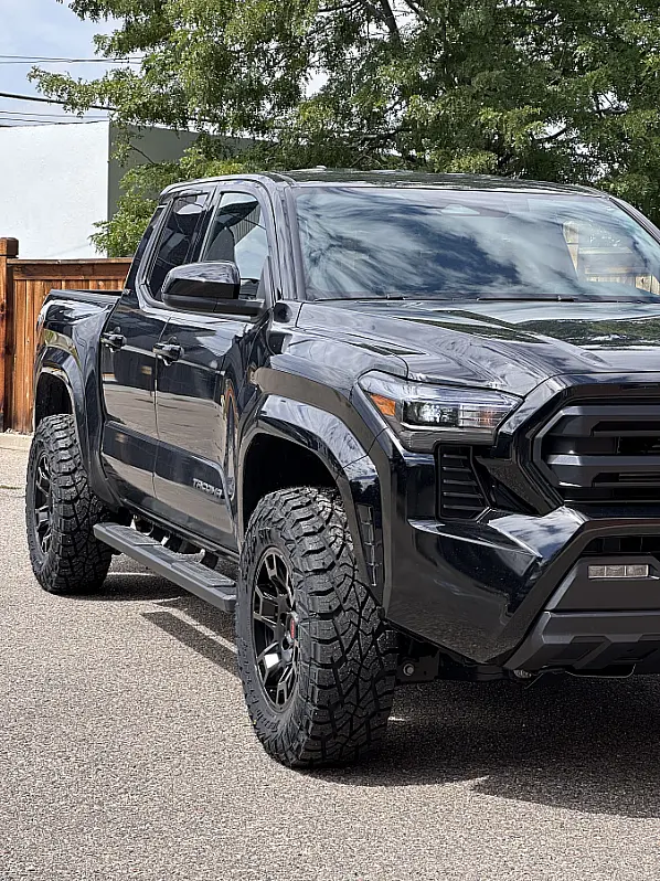 Replica Wheels Black 17" TRD Pro 302 Wheel on 2026 Toyota Tacoma