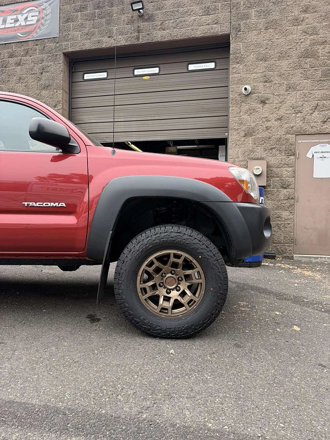 2012 Toyota Tacoma with Replica Wheels 17" TRD Pro 302 Bronze Wheels