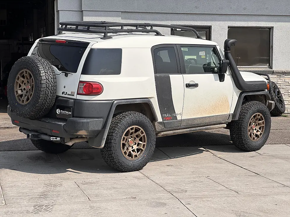 2013 Toyota FJ Cruiser with Bronze Replica Wheels 17" TRD Pro 302 Rims