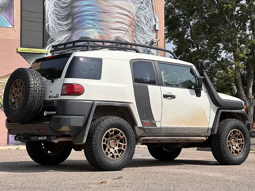 Bronze Replica Wheels 17" TRD Pro 302 on 2013 Toyota FJ Cruiser