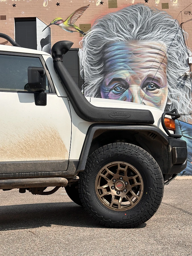 Replica Wheels 17" TRD Pro 302 Bronze Rim on 2013 Toyota FJ Cruiser