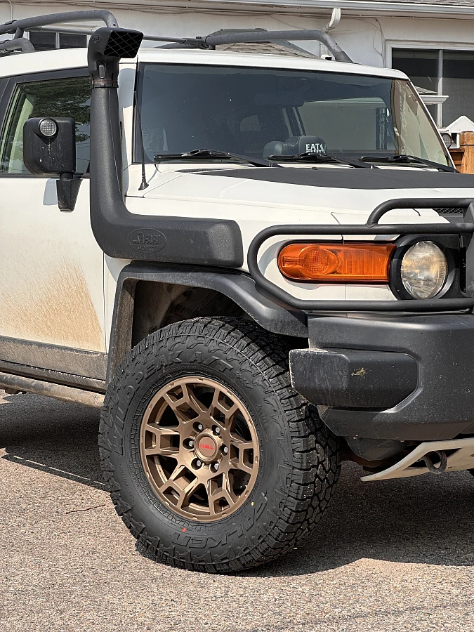 Replica Wheels Bronze 17" TRD Pro 302 Wheel on 2013 Toyota FJ Cruiser