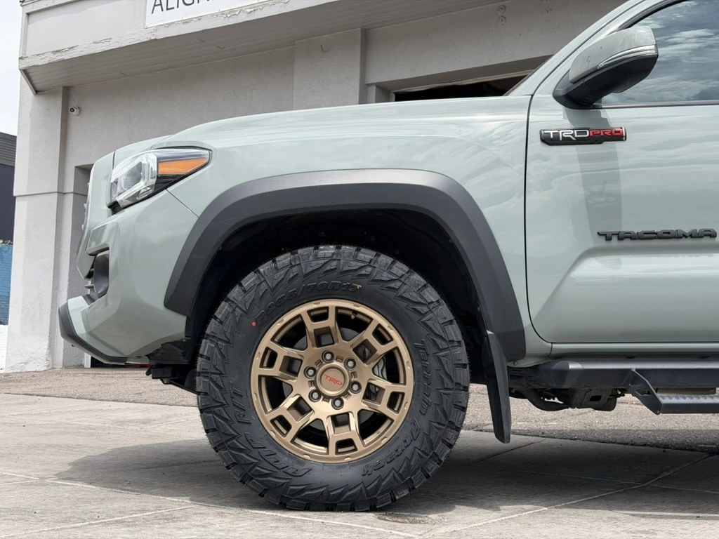 2020 Toyota Tacoma Equipped with Replica Wheels 17" TRD Pro 302 Bronze