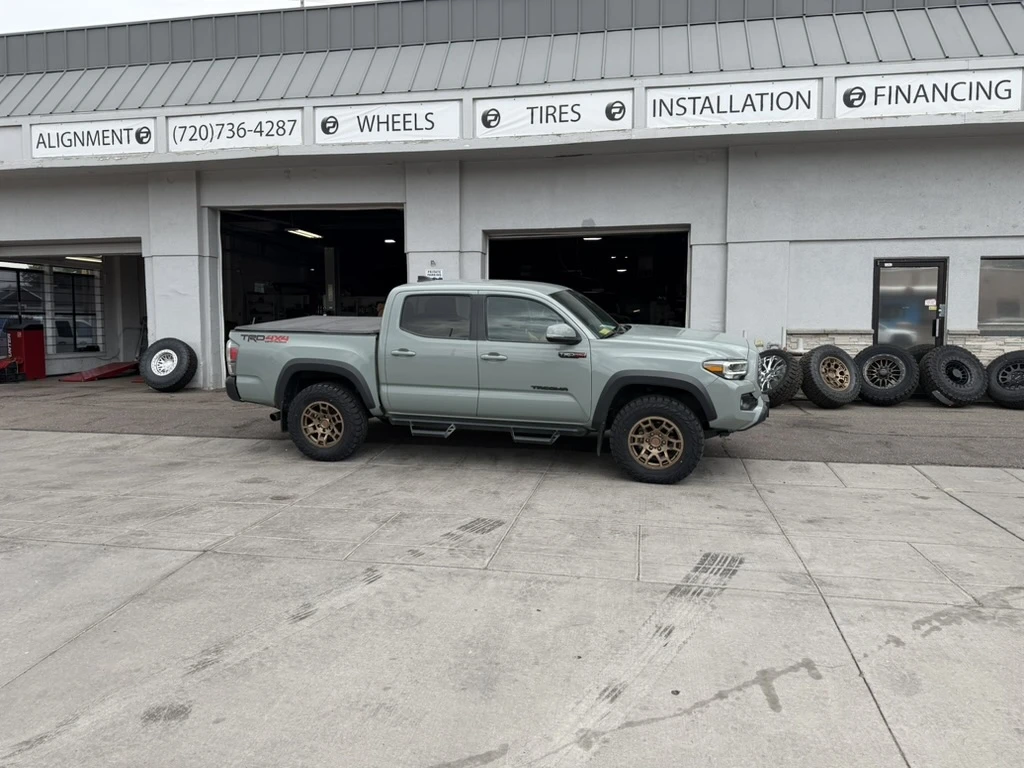 Replica Wheels 17" TRD Pro 302 Bronze on 2020 Toyota Tacoma
