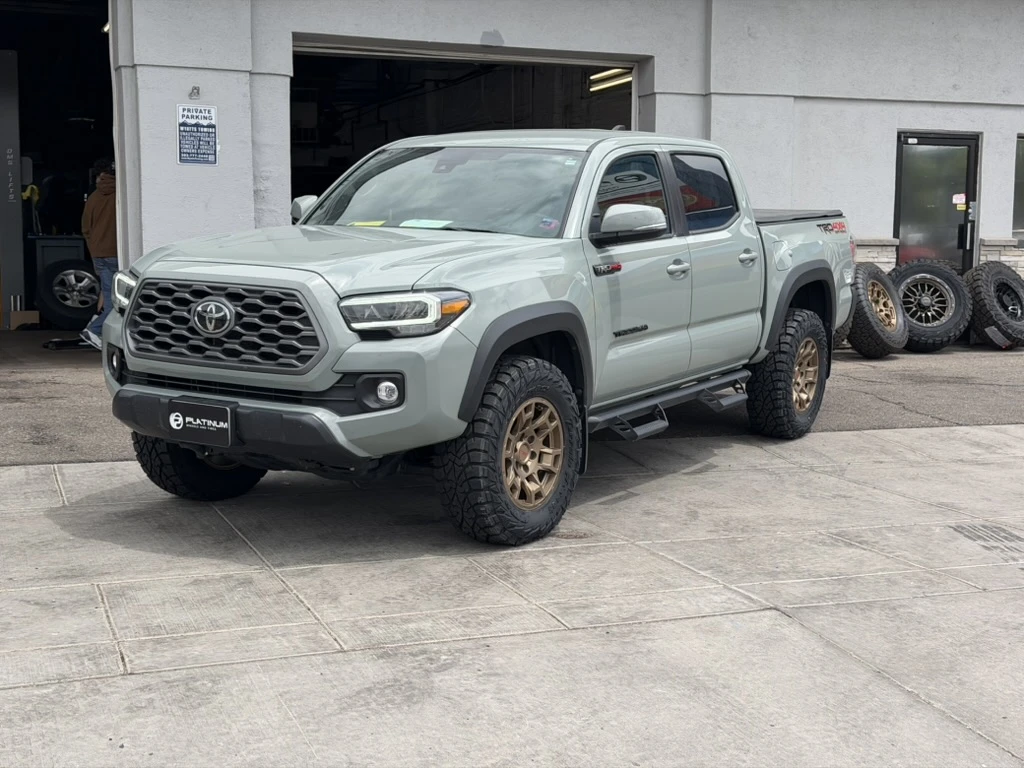 Replica Wheels 17" TRD Pro 302 Bronze Aftermarket Wheel on 2020 Toyota Tacoma