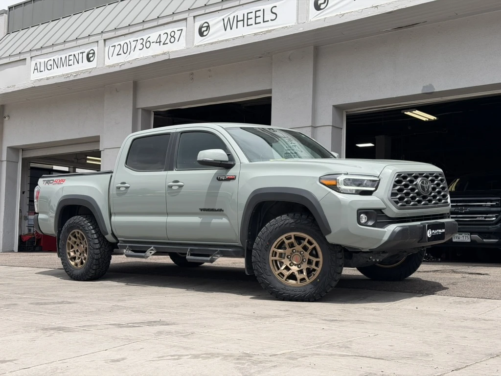 Replica Wheels Bronze 17" TRD Pro 302 Wheel on 2020 Toyota Tacoma