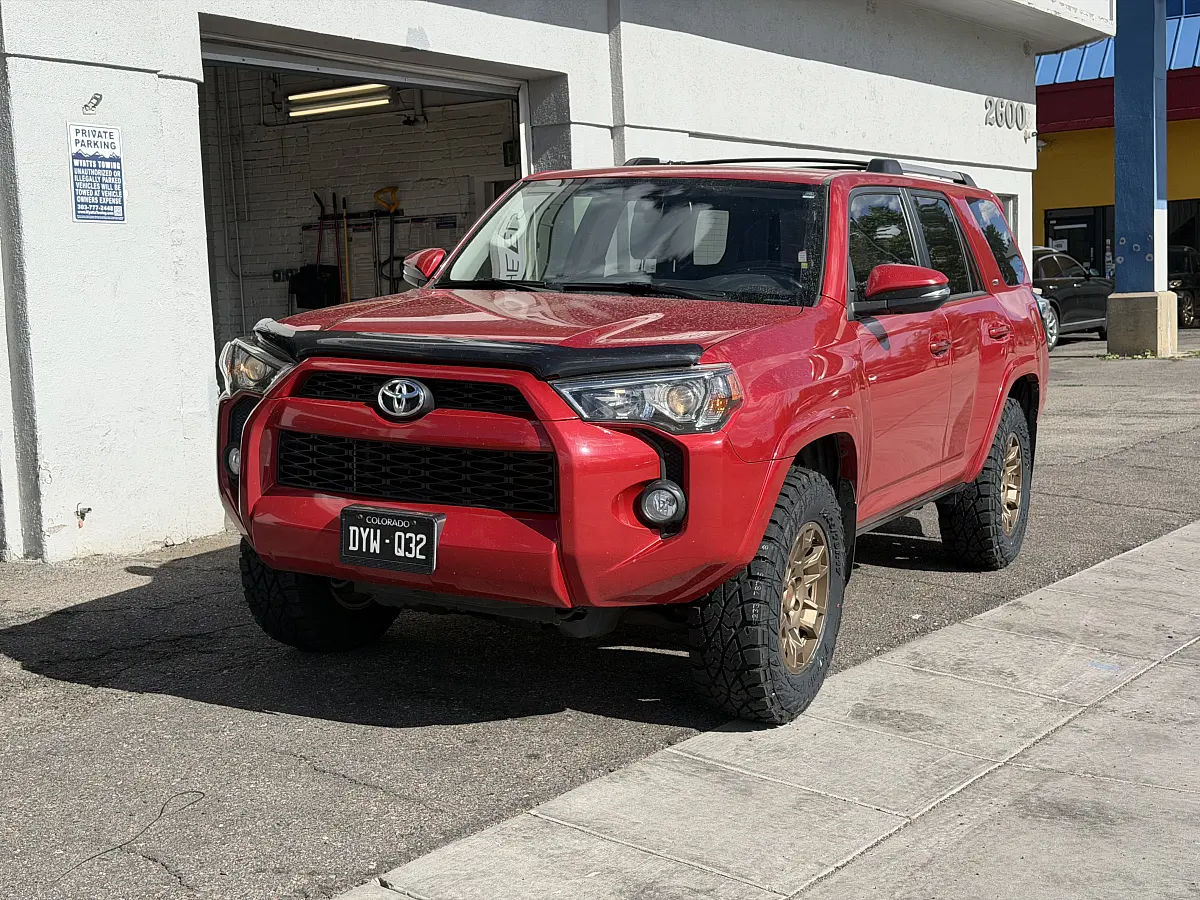 2021 Toyota 4Runner with Replica Wheels 17" TRD Pro 302 Bronze Rims