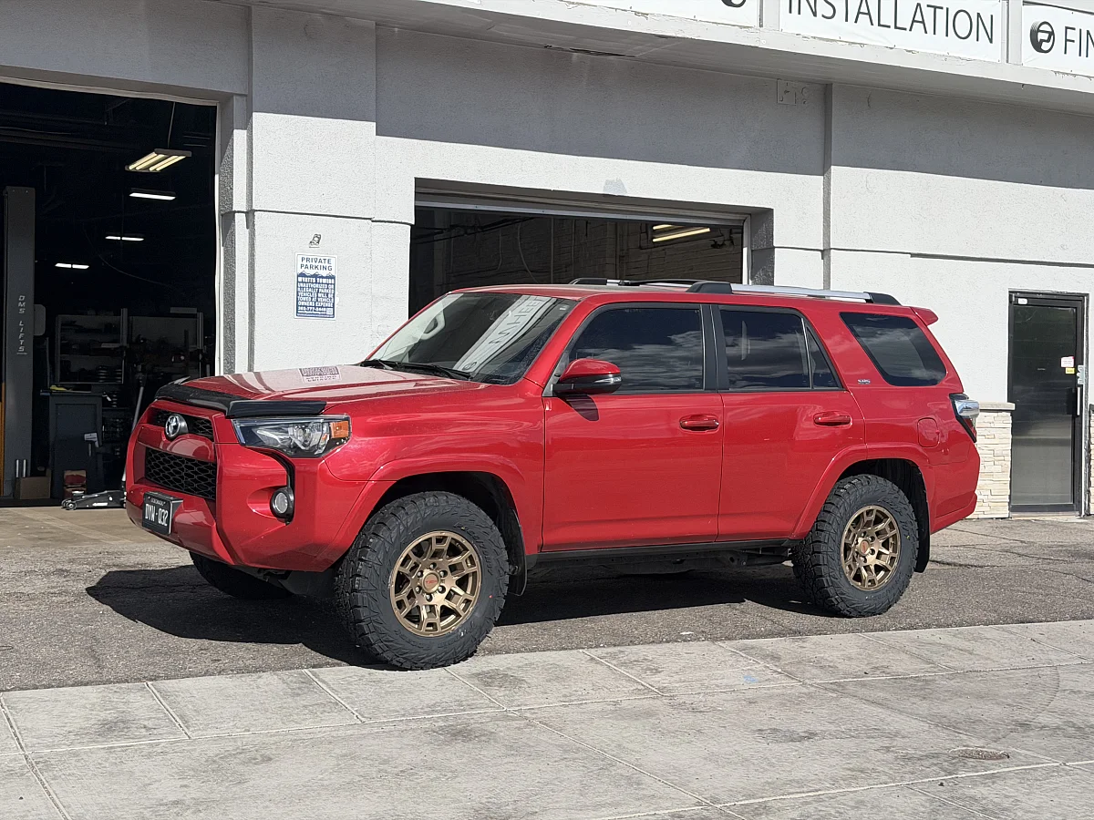 2021 Toyota 4Runner with Replica Wheels 17" TRD Pro 302 Bronze Wheels