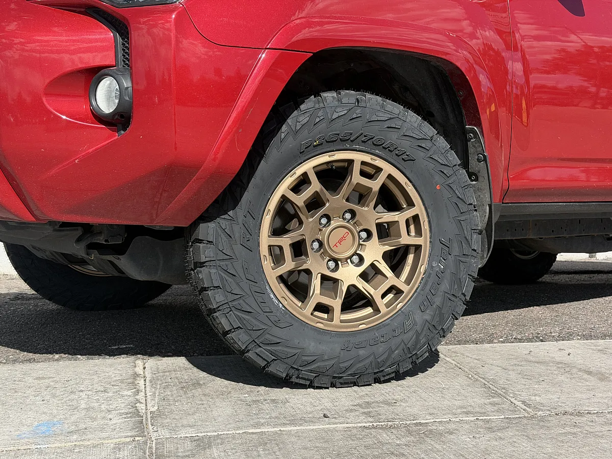Bronze Replica Wheels 17" TRD Pro 302 Rim on 2021 Toyota 4Runner