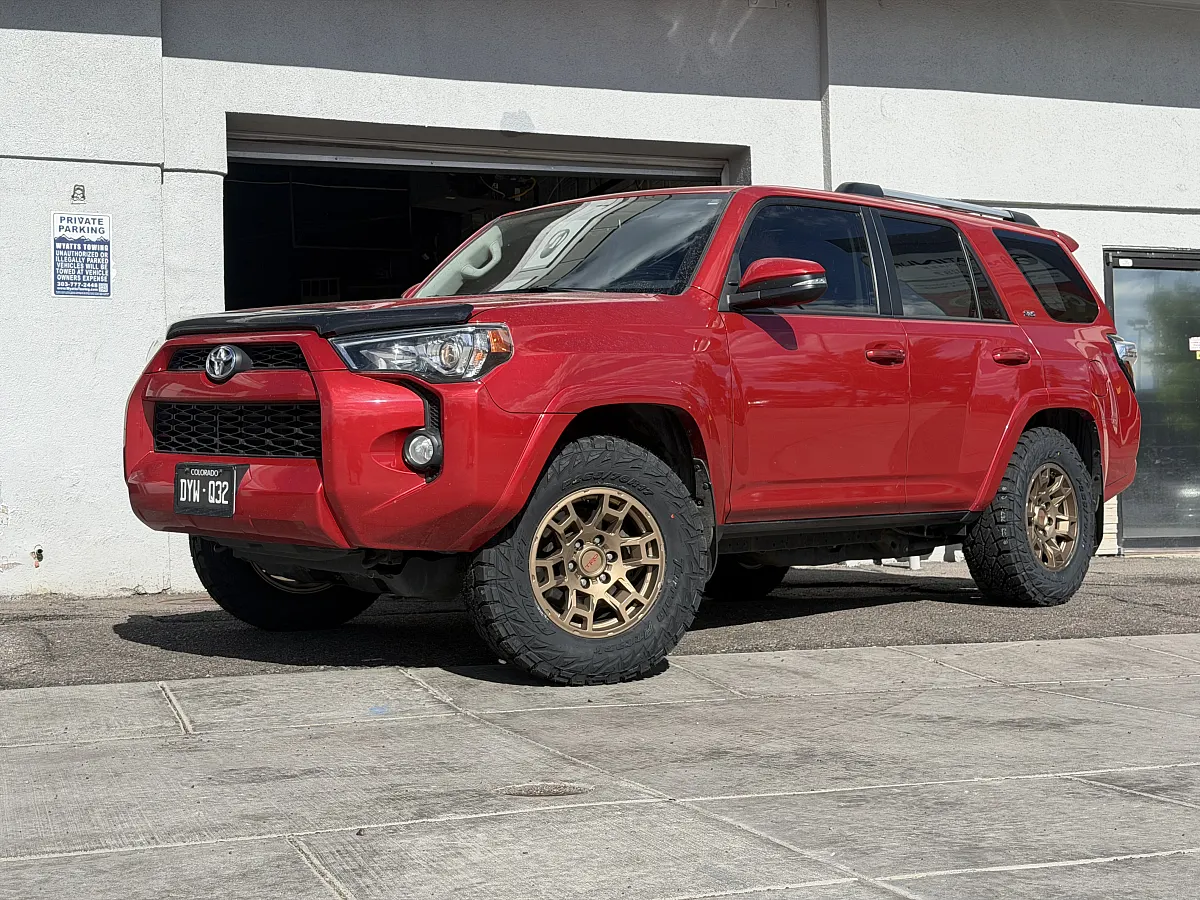 Replica Wheels 17" TRD Pro 302 Wheels in Bronze for 2021 Toyota 4Runner
