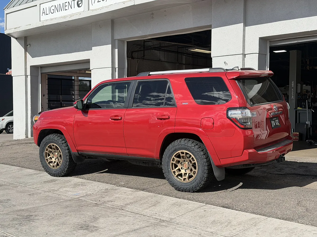 Replica Wheels Bronze 17" TRD Pro 302 Wheel on 2021 Toyota 4Runner