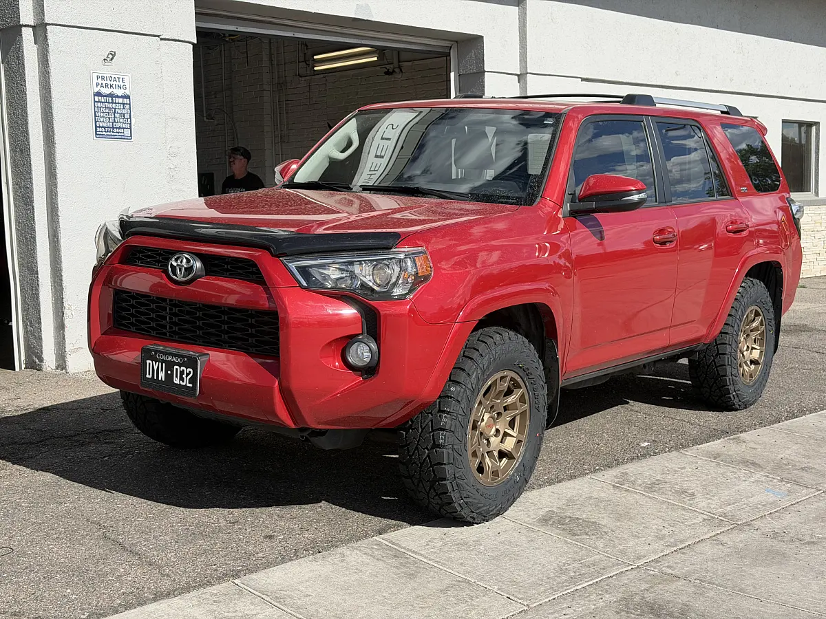 2021 Toyota 4Runner Replica Wheels 17" TRD Pro 302 Bronze Wheel