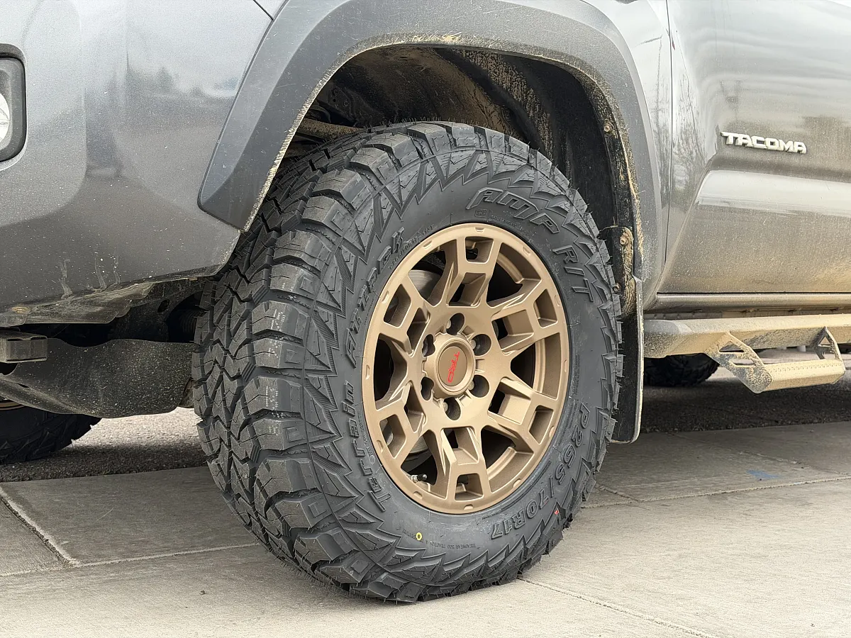 2021 Toyota Tacoma with Replica Wheels 17" TRD Pro 302 Bronze Rims
