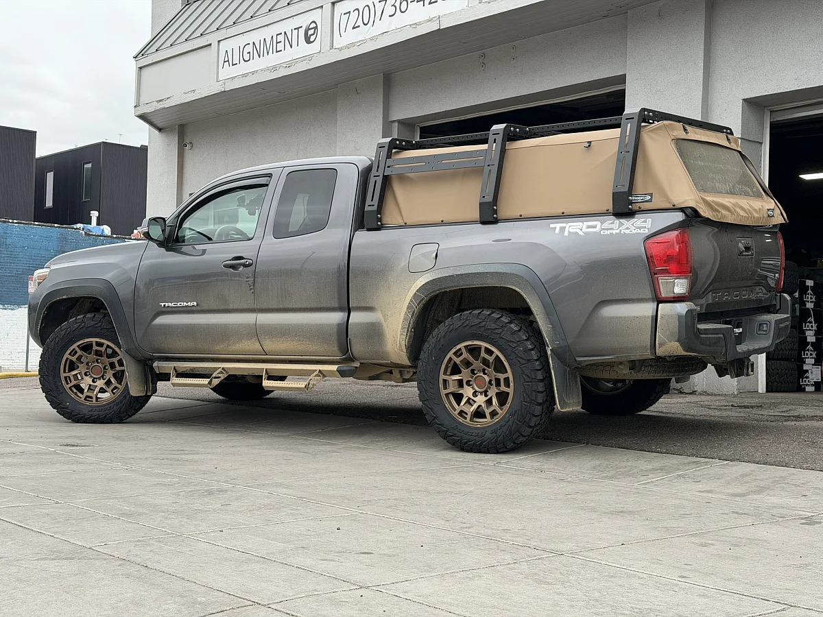 2021 Toyota Tacoma with Bronze Replica Wheels 17" TRD Pro 302 Rims