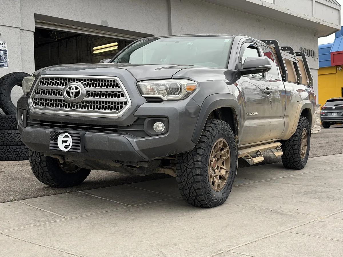 Replica Wheels 17" TRD Pro 302 Bronze Rim on 2021 Toyota Tacoma