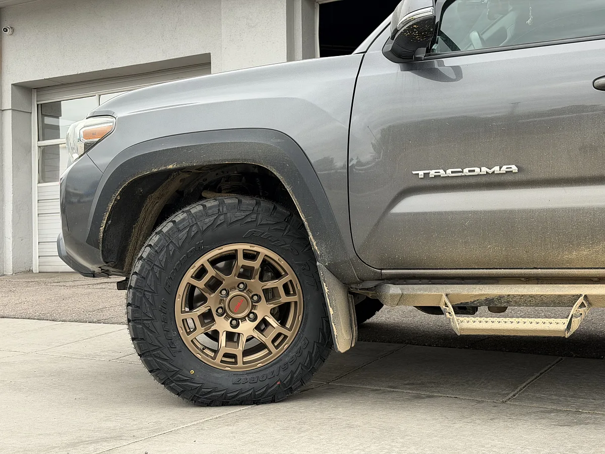 Replica Wheels Bronze 17" TRD Pro 302 Wheel on 2021 Toyota Tacoma
