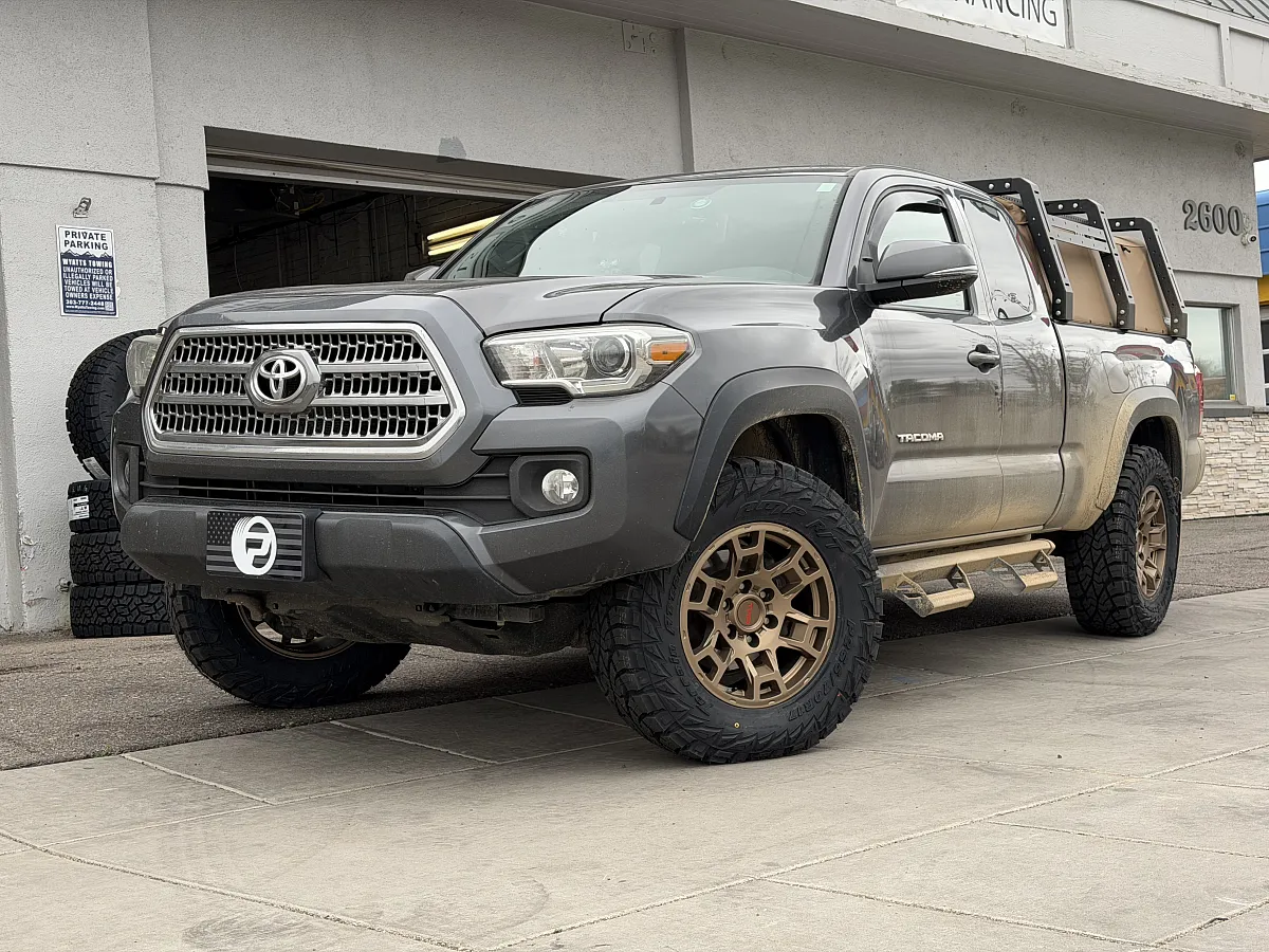 2021 Toyota Tacoma Running Replica Wheels 17" TRD Pro 302 Bronze