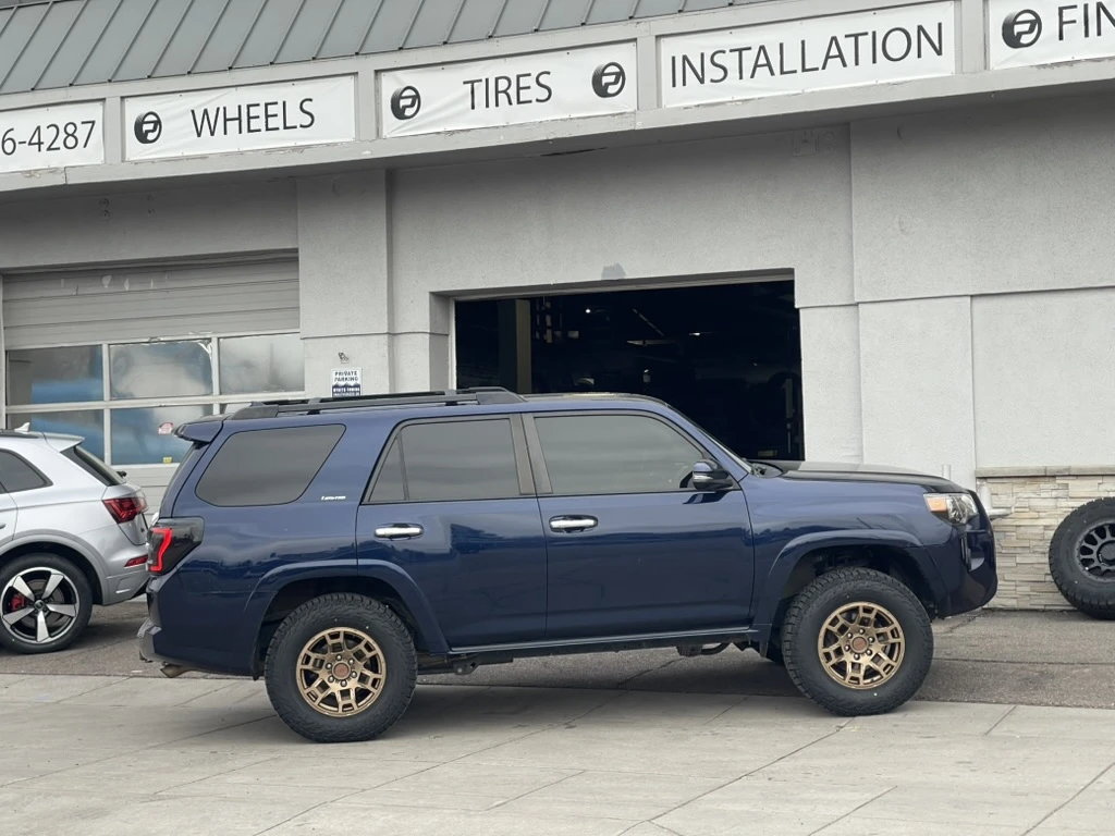 Bronze Replica Wheels 17" TRD Pro 302 on 2022 Toyota 4Runner