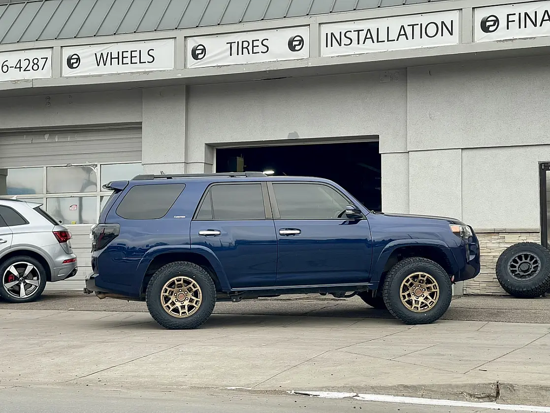 Replica Wheels 17" TRD Pro 302 Bronze Rim on 2022 Toyota 4Runner