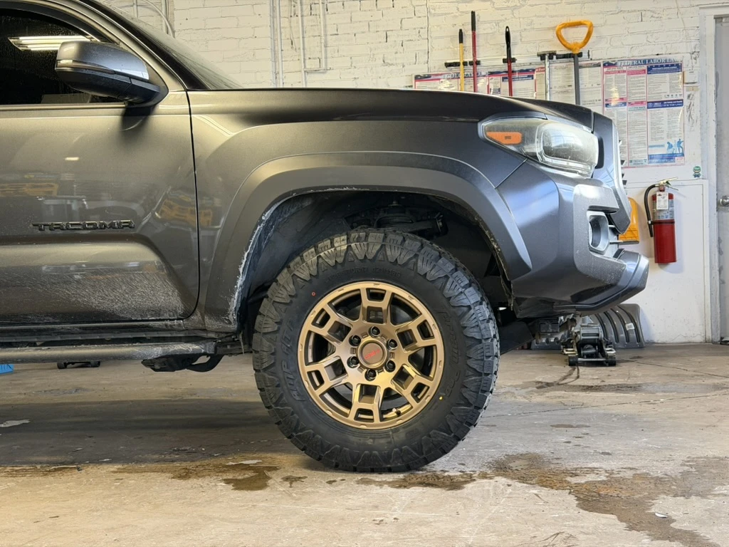 2022 Toyota Tacoma with Replica Wheels 17" TRD Pro 302 Bronze Wheels