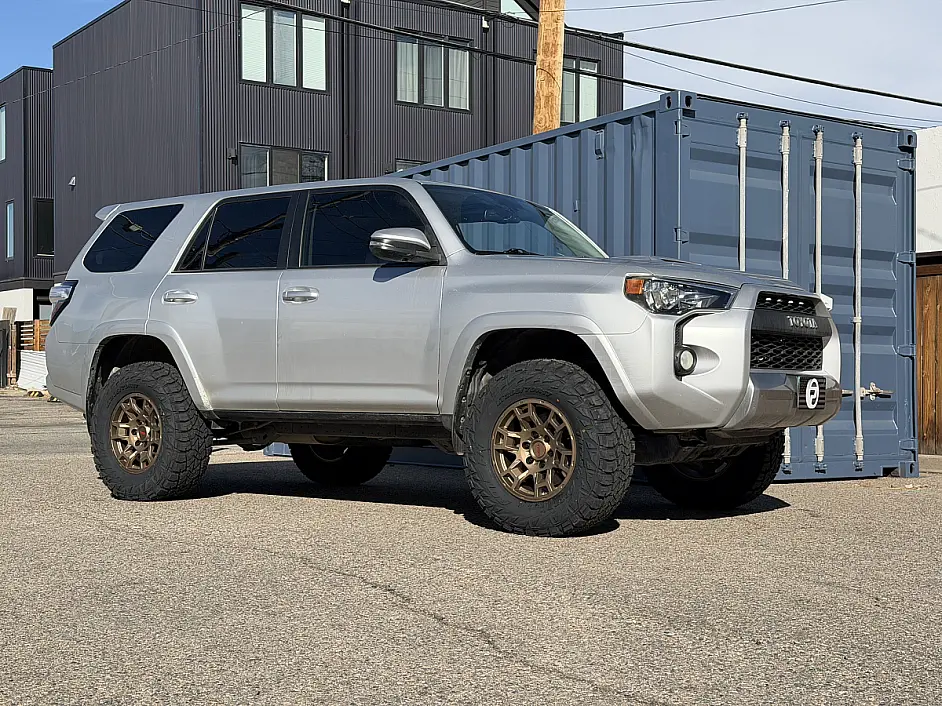 2024 Toyota 4Runner Equipped with Replica Wheels 17" TRD Pro 302 Bronze