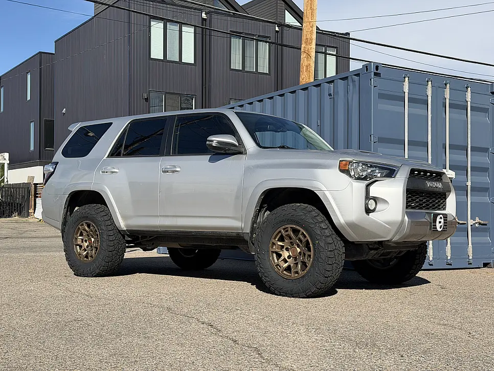 Replica Wheels 17" TRD Pro 302 Bronze on 2024 Toyota 4Runner