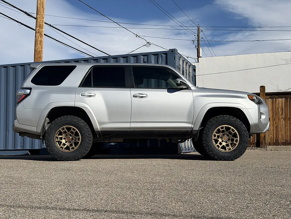 Replica Wheels 17" TRD Pro 302 Bronze Rim on 2024 Toyota 4Runner