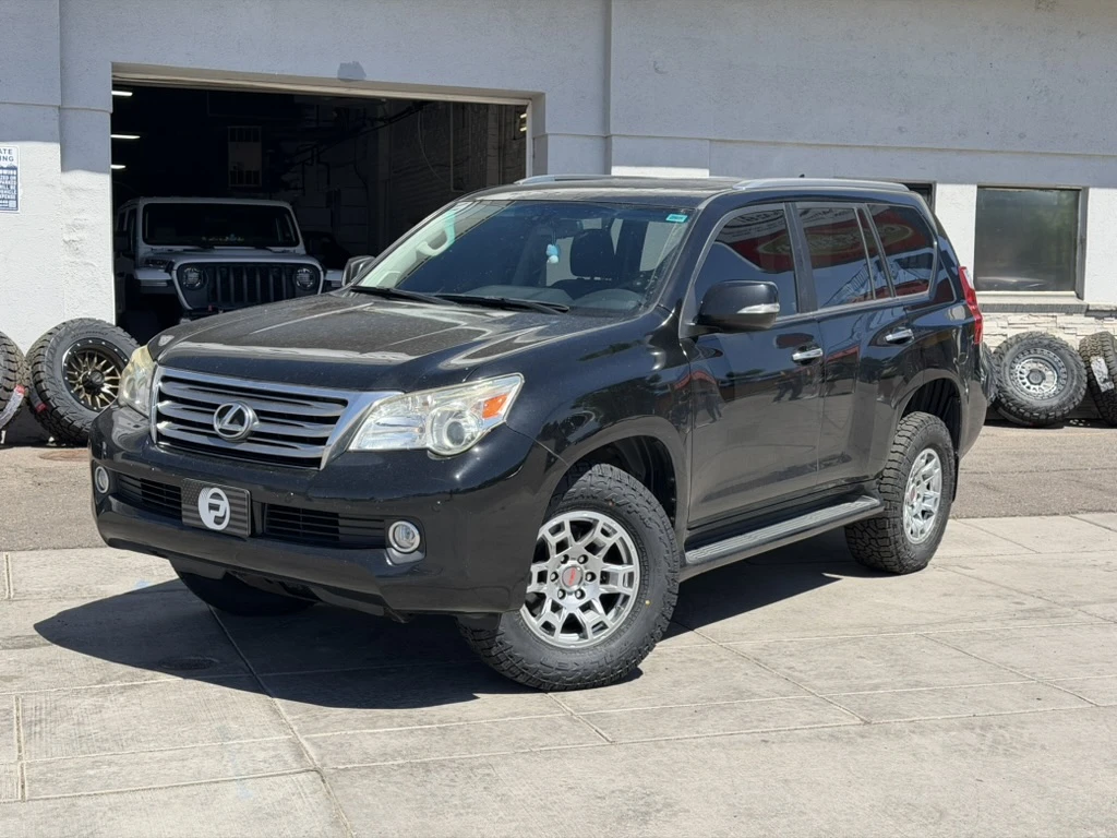 Silver Replica Wheels 17" TRD Pro 302 Rim on 2008 Lexus GX