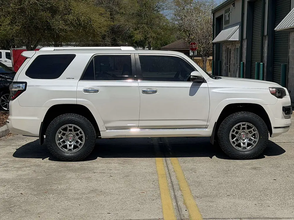 Replica Wheels 17" TRD Pro 302 Silver Rim on 2018 Toyota 4Runner
