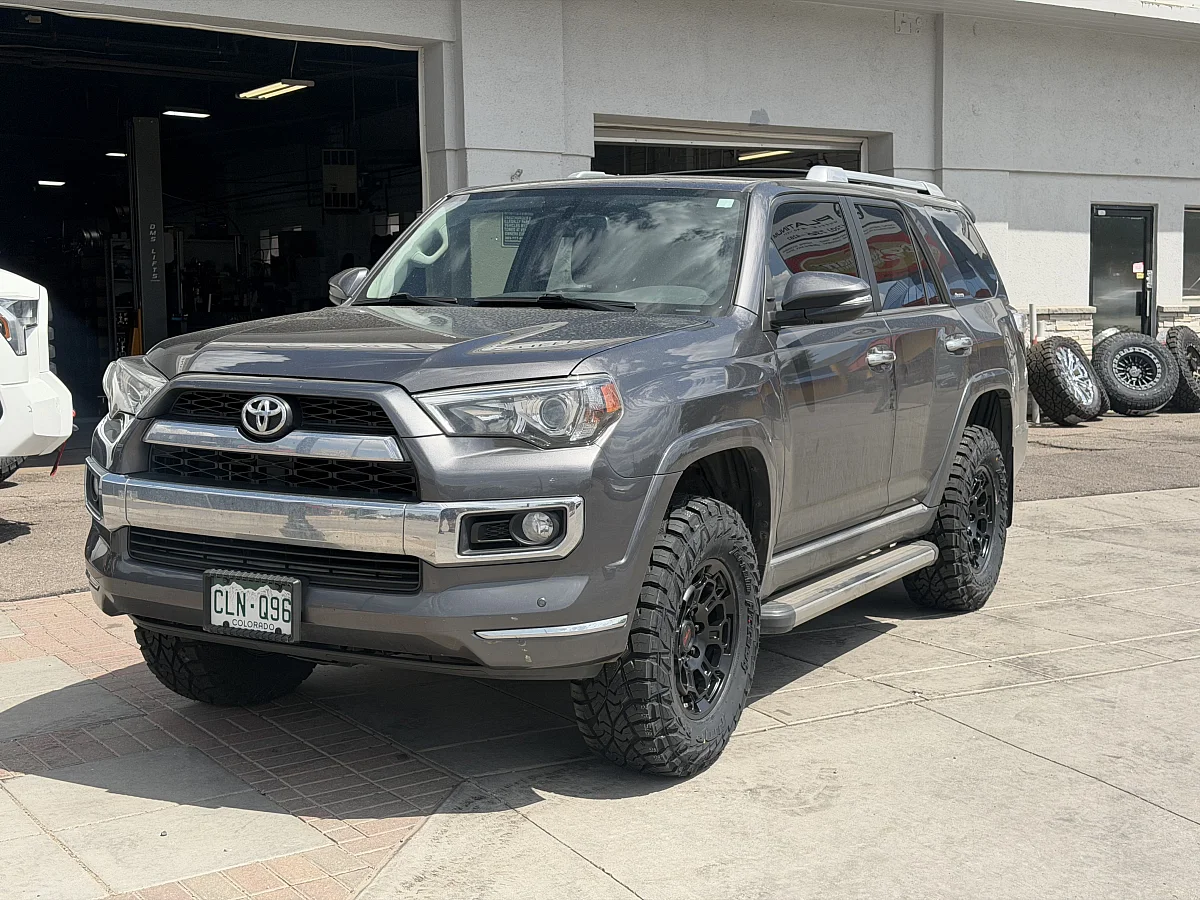 2021 Toyota 4Runner Running Replica Wheels 17" TRD Pro 303 Black