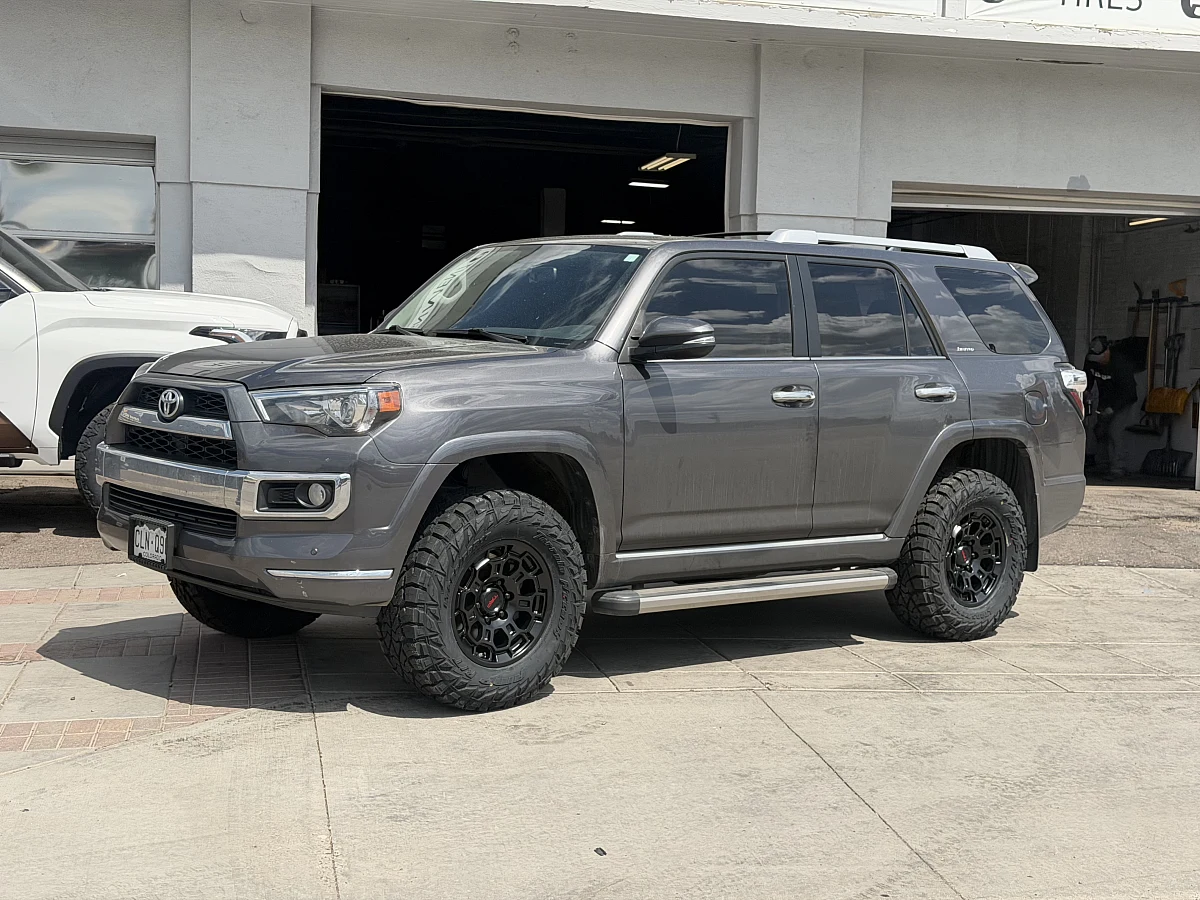 Replica Wheels 17" TRD Pro 303 Black on 2021 Toyota 4Runner