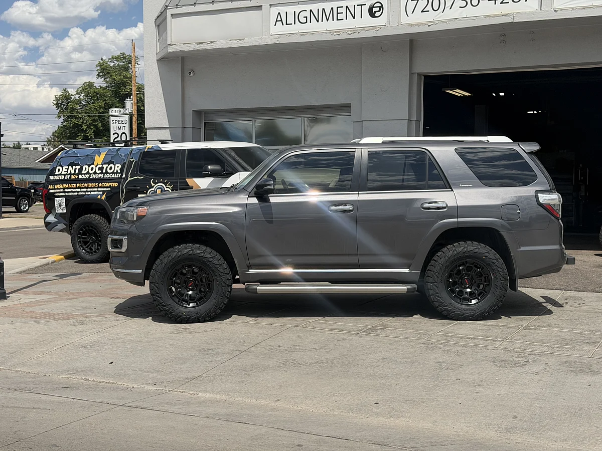 2021 Toyota 4Runner Replica Wheels 17" TRD Pro 303 Black Wheel