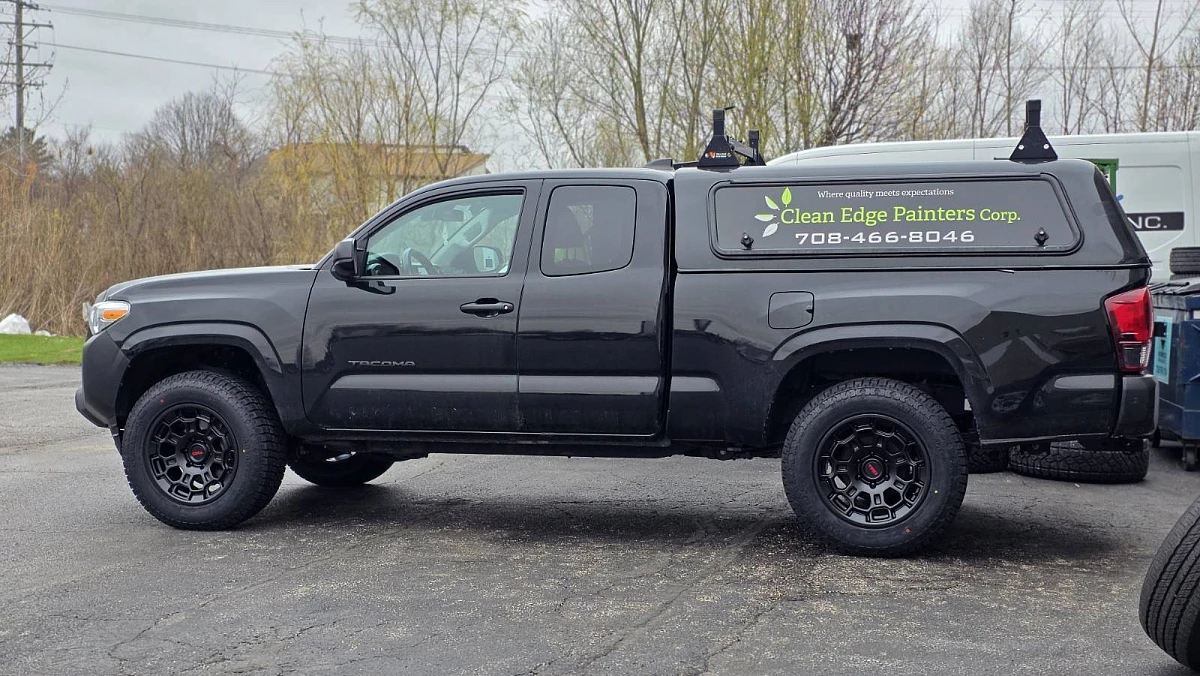Replica Wheels 17" TRD Pro 303 Black on 2022 Toyota Tacoma