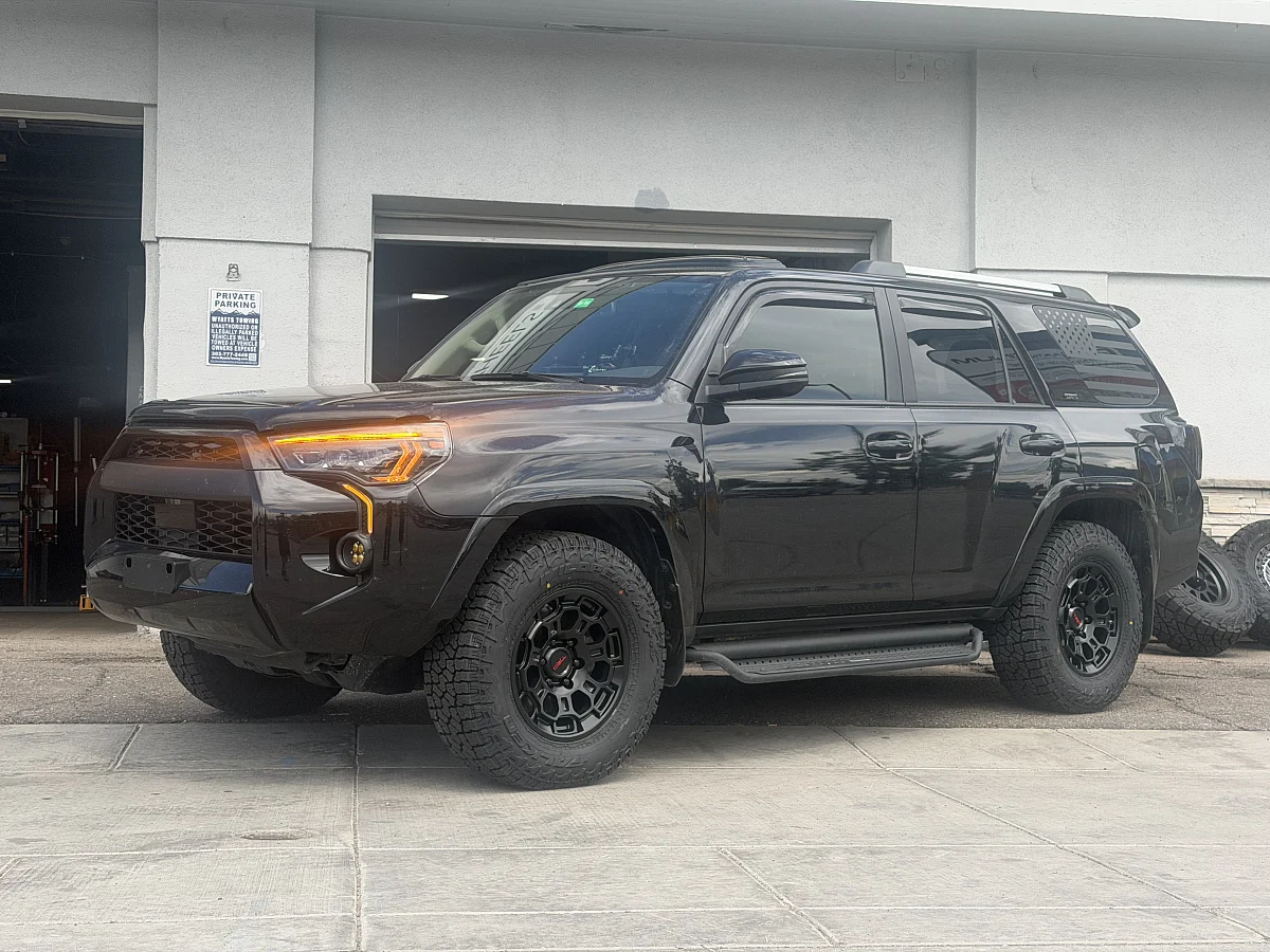 2023 Toyota 4Runner Equipped with Replica Wheels 17" TRD Pro 303 Black