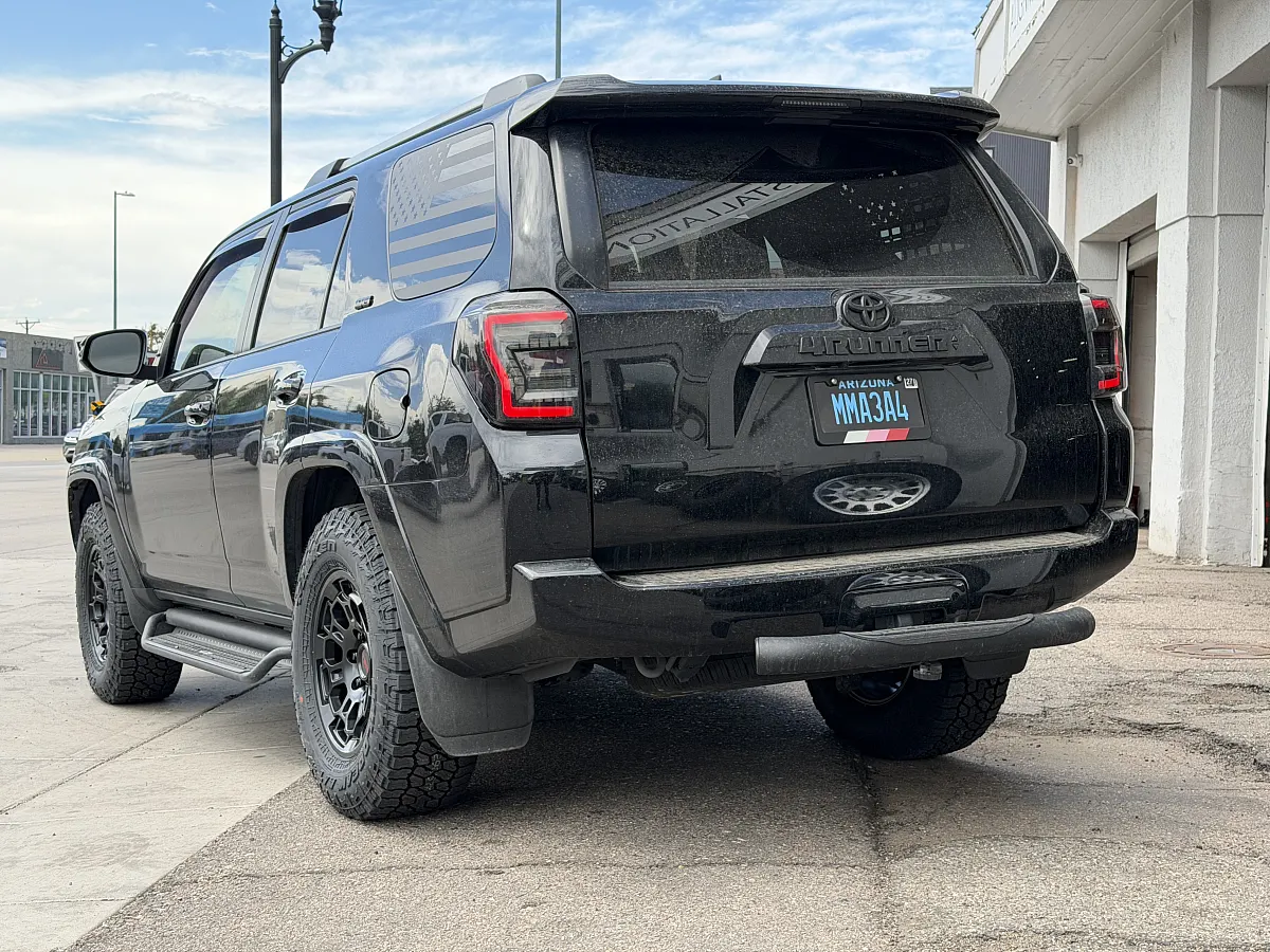 2023 Toyota 4Runner with Replica Wheels 17" TRD Pro 303 Black Rims